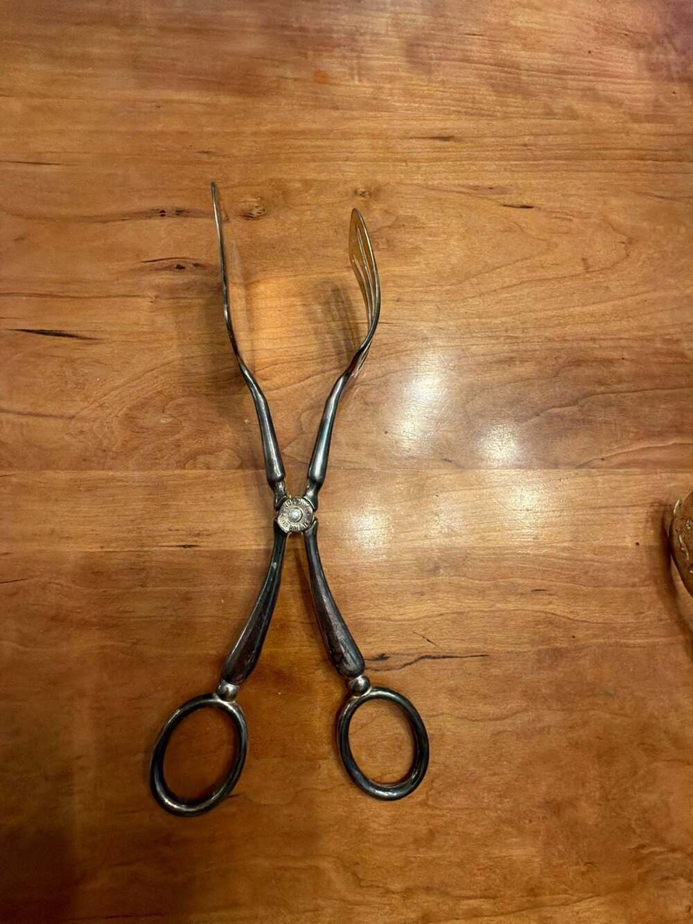 Vintage‎ Taunton Silverplate Serving Tongs